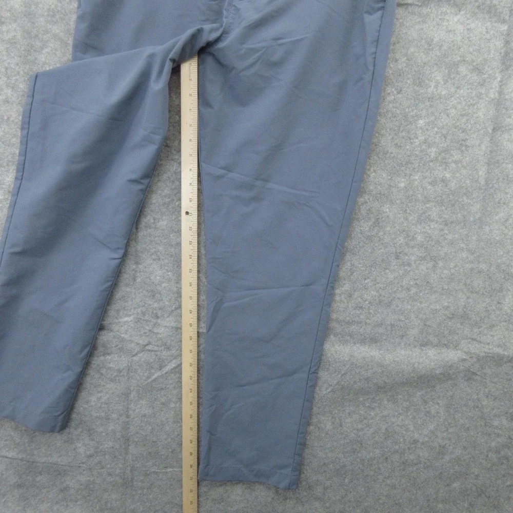 Banana Republic Pants Mens 40x31 Blue Gray Performance Golf Flat Front
